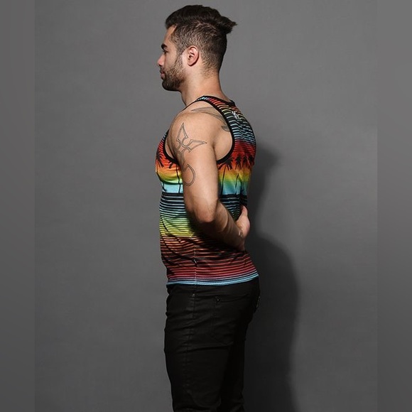 Sunset Mesh Tank - Picture 5 of 7